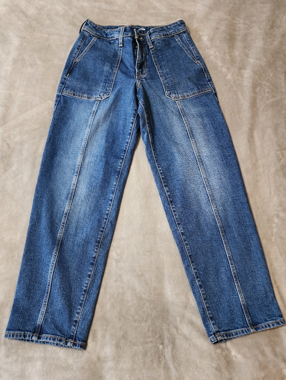 Carpenter Jeans | High Rise Loose Fit Denim Old Navy 6